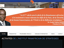 Tablet Screenshot of panafstrategies.com